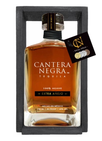 Picture of Cantera Negra Extra Anejo Tequila 750ml