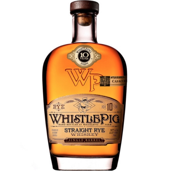 Picture of WhistlePig 10 yr (16yr) MacArthur Single Barrel #33794 Rye Whiskey 750ml