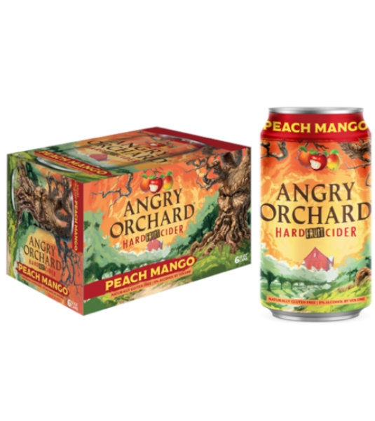 Picture of Angry Orchard - Peach Mango Hard Cider 6pk