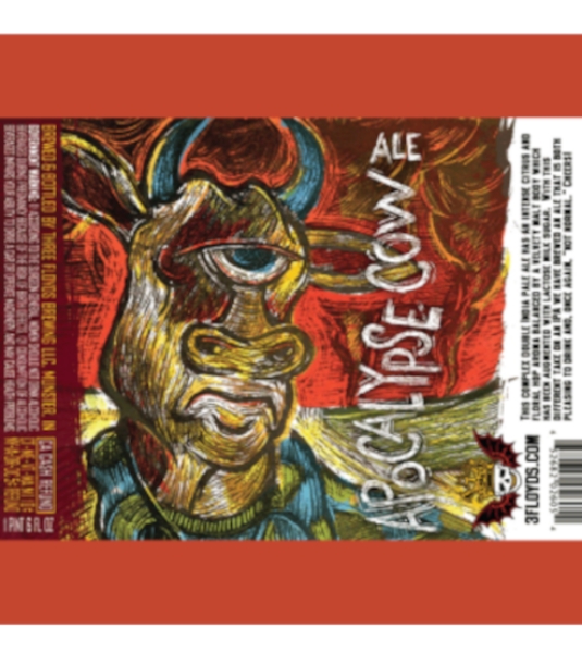 Picture of 3 Floyds Brewing - Apocalypse Cow DIPA 4pk