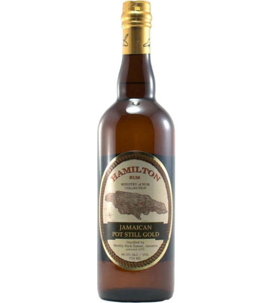 Picture of Ministry of Rum Pot Still Gold (Hamilton) Rum 750ml