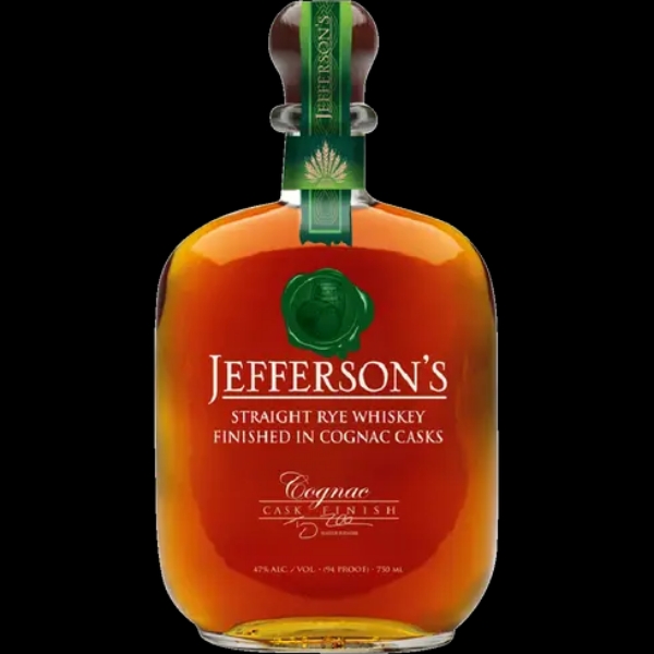 Picture of Jefferson's Cognac Cask Straight Rye Whiskey 750ml