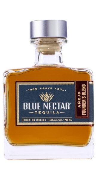 Picture of Blue Nectar Anejo Founder's Blend Tequila 750ml