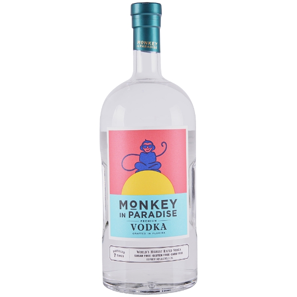 Picture of Monkey in Paradise Vodka 1.75L