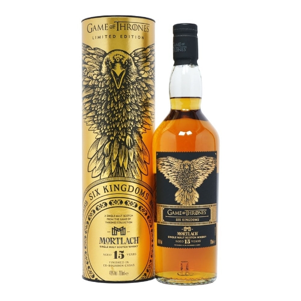 Picture of Mortlach 15 yr "Six Kingdoms"  Game of Thrones Whiskey 750ml