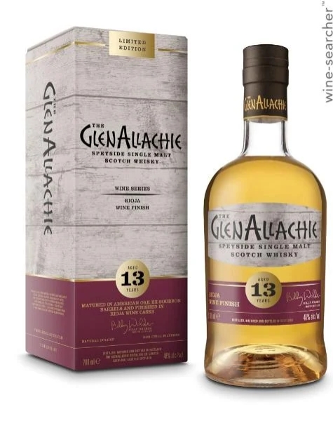 Picture of Glenallachie Rioja Wine Cask Finish 13 yrs Whiskey 750ml