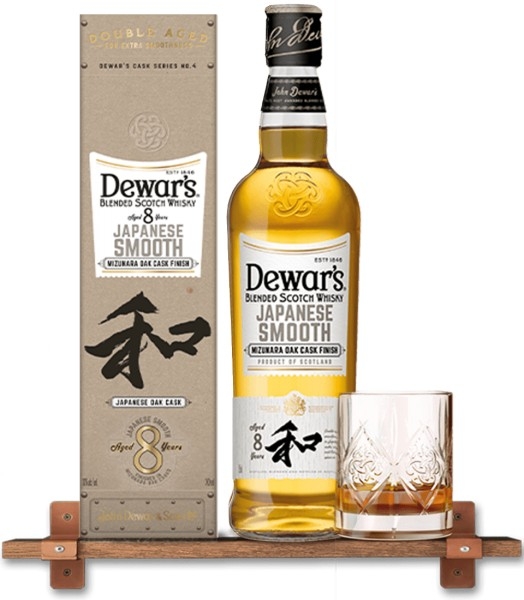 Picture of Dewar's 8 yr Finished In Mizunara Oak Cask Whiskey 750ml