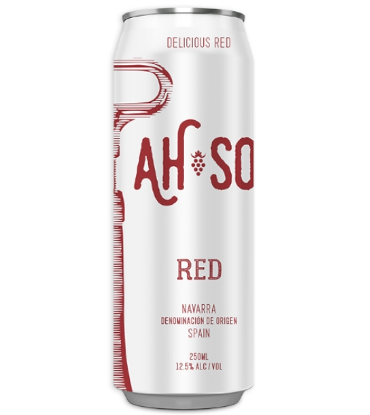 Picture of Ah-So - Red; 100% Organic Garnacha single can