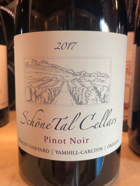 Picture of 2017 Schone Tal Cellars - Pinot Noir Yamhill-Carlton Hirschy Vineyard