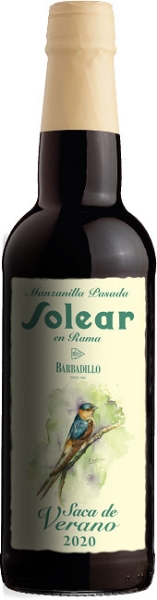 Picture of NV Barbadillo -  Sanlucar de Barrameda Solear En Rama Verano 2020 HALF BOTTLE