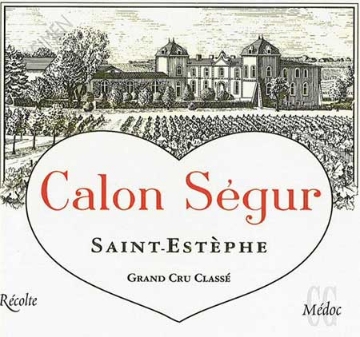 Picture of 1982 Chateau Calon Segur - St. Estephe