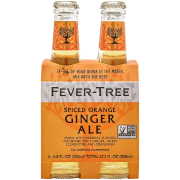 Picture of Fever Tree Spiced Orange Ginger Ale 4pk