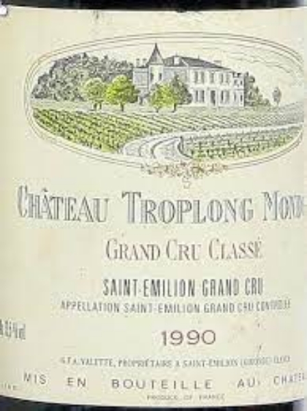 1990 Chateau Troplong Mondot - St. Emilion