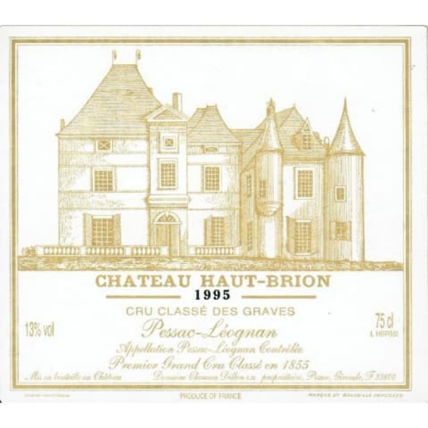 1995 Chateau Haut Brion Pessac
