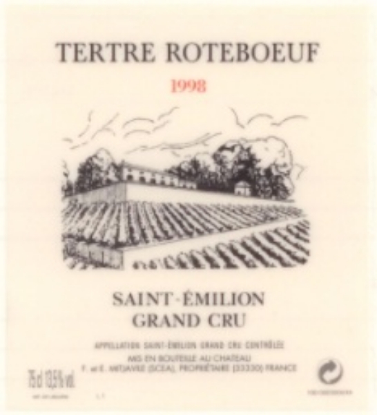 1998 Chateau Tertre Roteboeuf St. Emilion