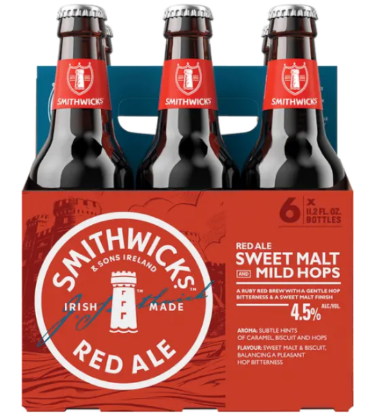 Smithwick's Irish Red Ale 6pk bottle