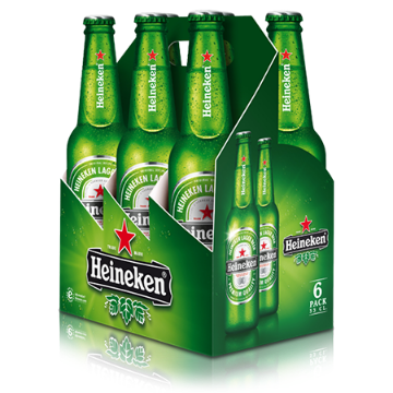 Heineken - Lager Bottles 6pk