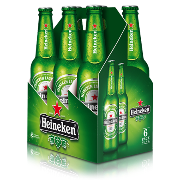 Heineken - Lager Bottles 6pk