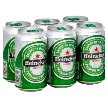 Heineken - Lager cans 6pk