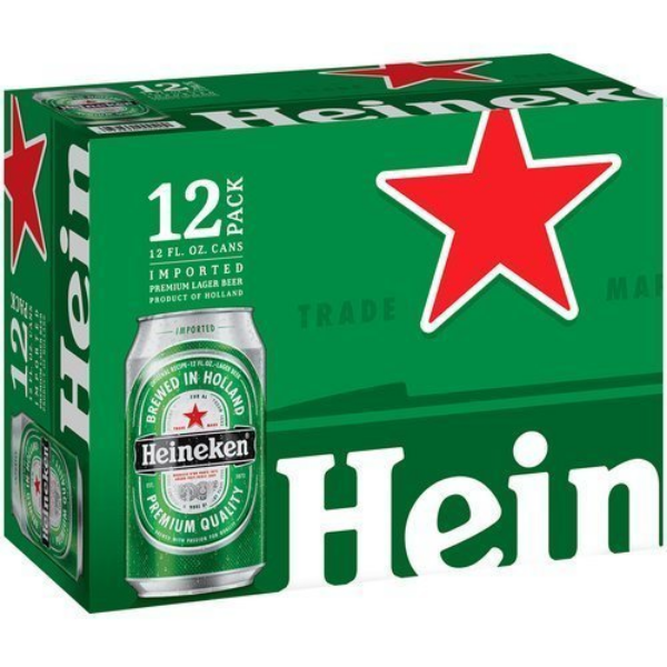 Heineken - Lager cans 12pk