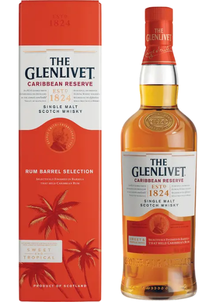 Glenlivet Caribbean Reserve (Rum Barrel Selection) Whiskey 750ml