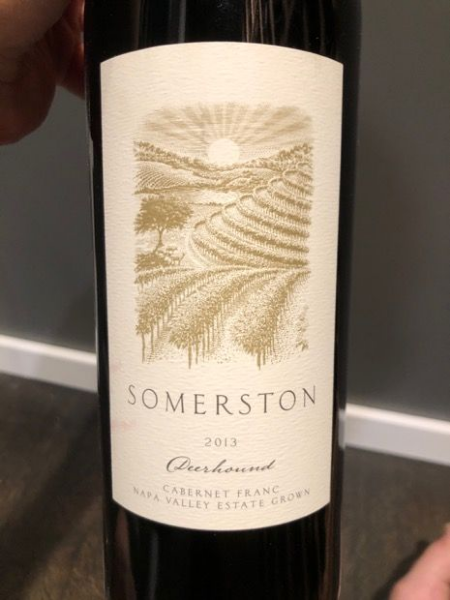 2013 Somerston - Cabernet Franc Napa Deerhound