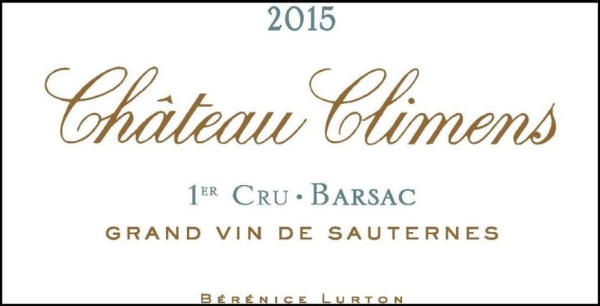 2015 Chateau Climens - Sauternes HALF BOTTLE (pre arrival)