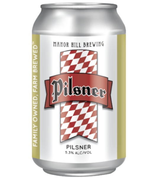 Manor Hill Brewing - Pilsner  6pk can