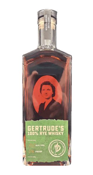 MISC. Distillery Gertrude's 100% Rye Whiskey 750ml