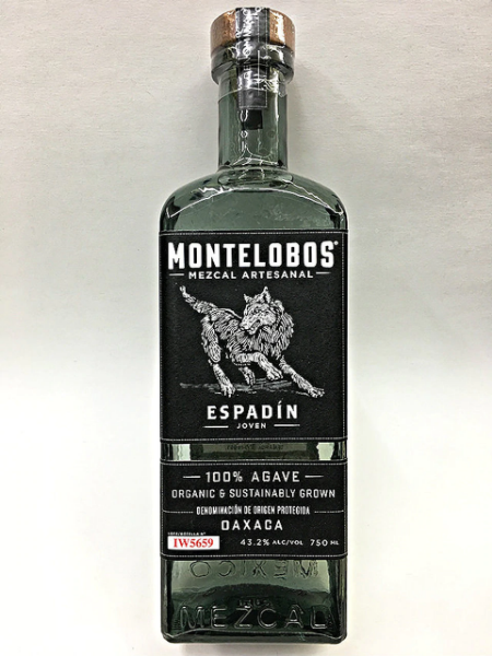 Montelobos Mezcal Artesanal Espadin Joven Mezcal 750ml