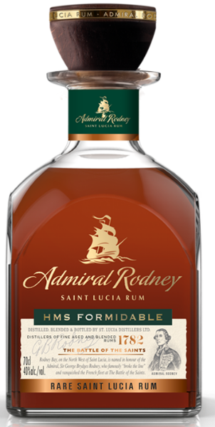 Admiral Rodney Formidable Rare St.Lucian Rum 750ml