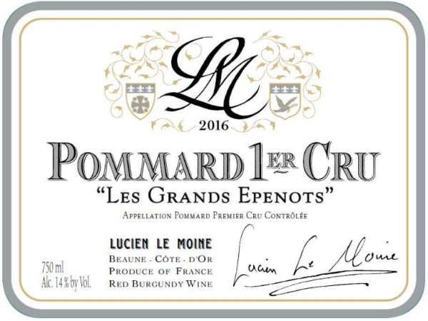 2019 Lucien Le Moine - Pommard Grands Epenots (pre arrival)