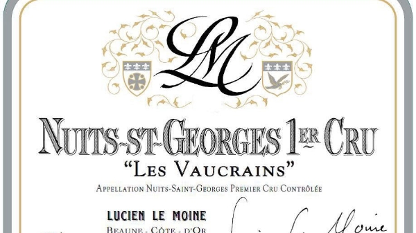 2019 Lucien Le Moine - Nuits St. Georges Vaucrains (pre arrival)