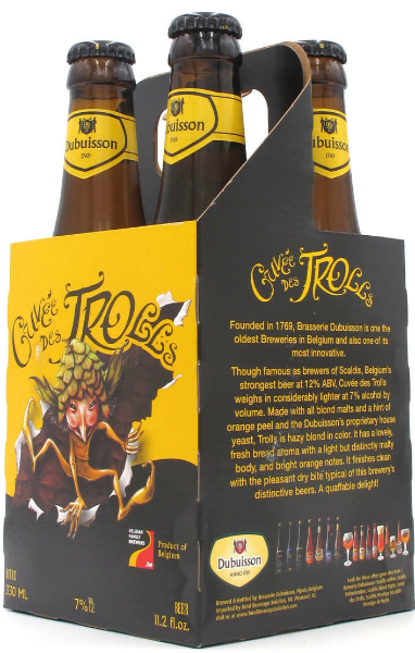 Brasserie Dubuisson - Cuvee des Trolls 4pk