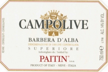 2015 Sori Paitin - Barbera Campolive