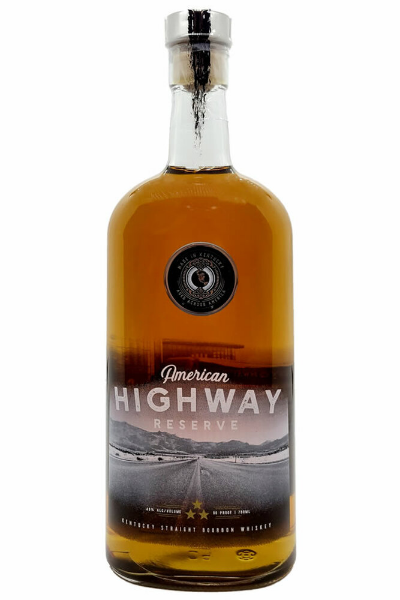 American Highway Reserve Bourbon Whiskey 750ml