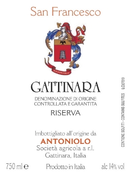 2016 Antoniolo - Gattinara Riserva San Franceso