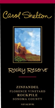 2018 Carol Shelton - Zinfandel Sonoma County Rocky Reserve