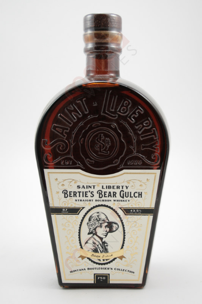 Saint Liberty Bertie's Bear Gulch Bourbon Whiskey 750ml