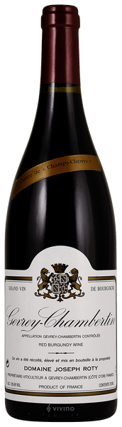 2019 Joseph Roty - Gevrey Chambertin Champs Chenys (pre arrival)