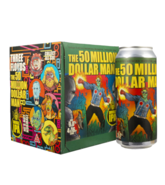 3 Floyds Brewing - 50 Million Dollar IIPA 4pk