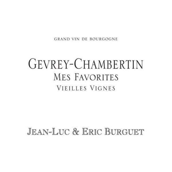 2020 Domaine Burguet - Gevrey Chambertin Mes Favorites (pre arrival)