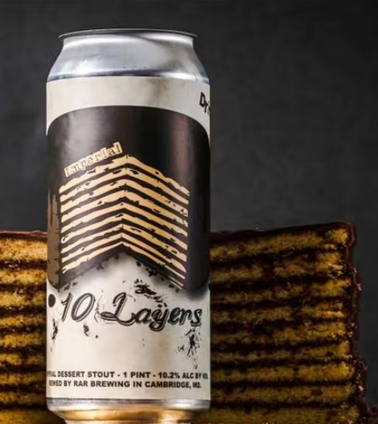 RAR Brewing - 10 Layers Dessert Stout 4pk