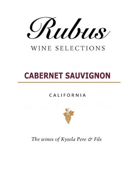 2018 Rubus - Cabernet Sauvignon California