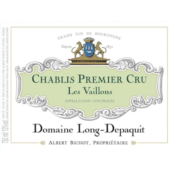 2020 Long-Depaquit - Chablis Vaillons (pre arrival)