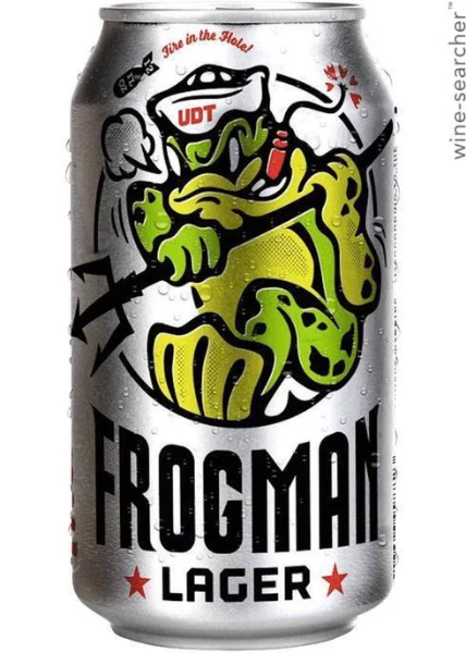 Bold Mariner Brewing - Frogman Lager 4pk