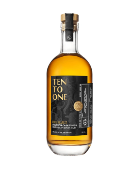Ten To One Uncle Nearest  Bourbon Cask Finish Rum 750ml