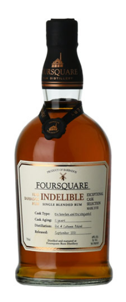 Foursquare Indelible 11 yr 2021 Single Blended Rum 750ml