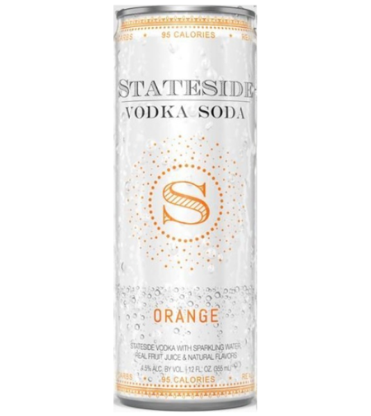 Stateside Vodka Soda Orange 4pk