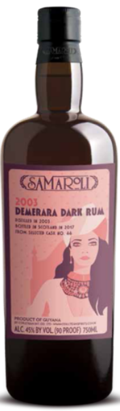 Samaroli 2003 14yr Demerara Dark Rum 750ml
